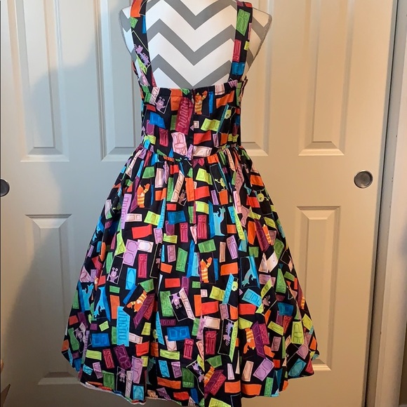Gorgeous Monster’s Inc Dress Size L (fits like XL) - Picture 4 of 4